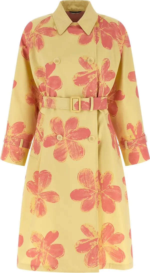 Bicolor Cotton Coat