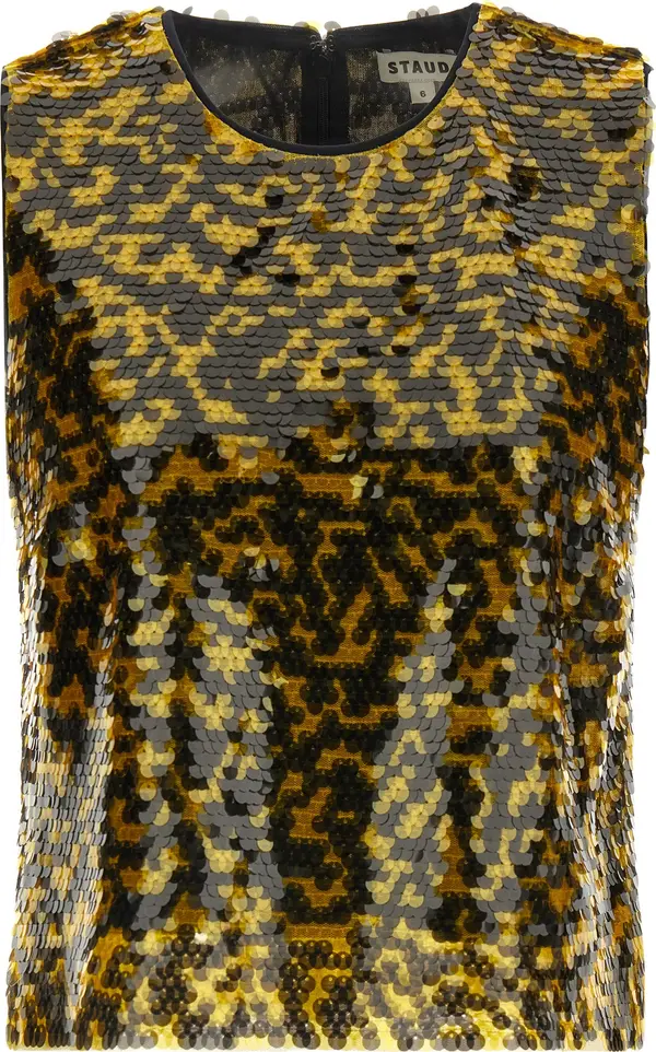 Multicolor Polyester Tank Tops