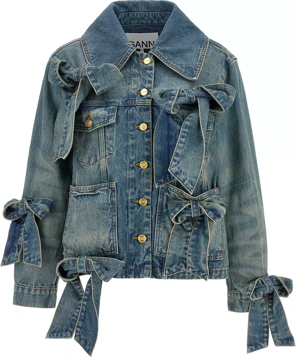 Blue Organic Cotton Denim Jacket