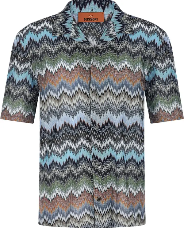 Multicolor Viscose Blouse