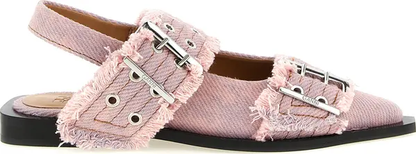 Multicolor Organic Cotton Ballet Flats