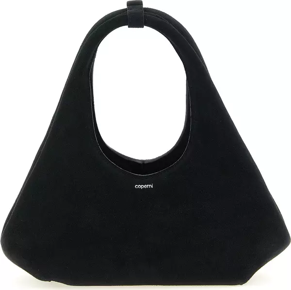 Black Cowhide Handbag
