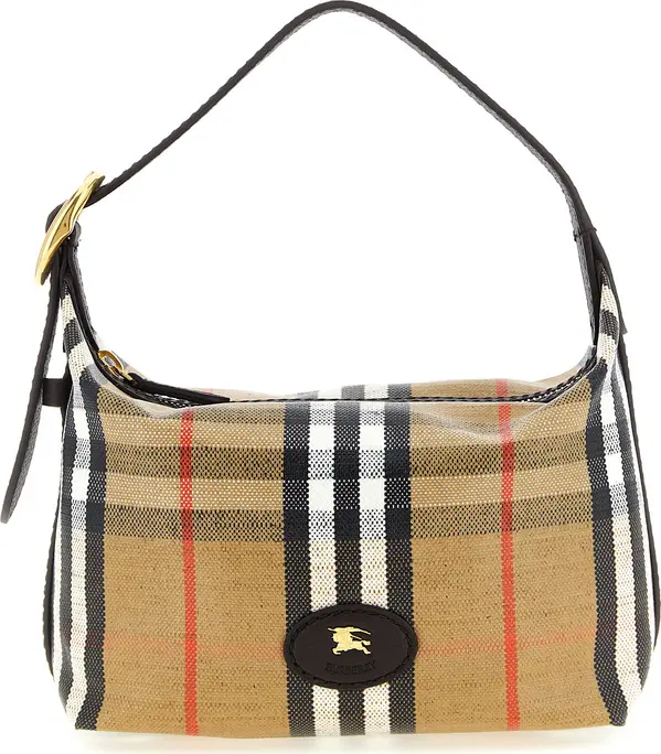 Beige Cotton Handbag
