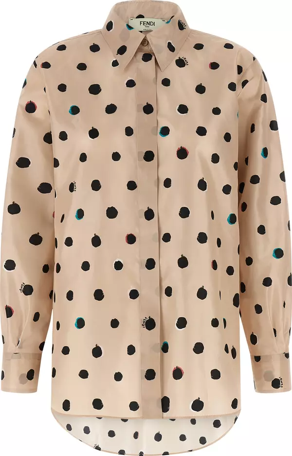 Multicolor Silk Blouse