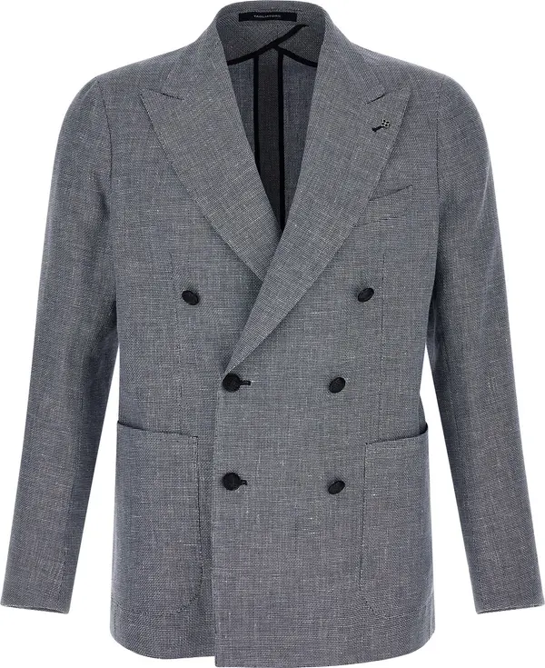 Blue Linen Blazer