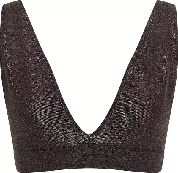 Brown Viscose Bra