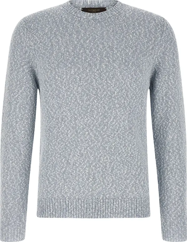 Blue Cotton Cardigan