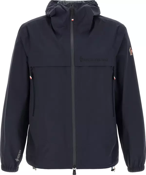 Blue Polyamide Shell Jacket