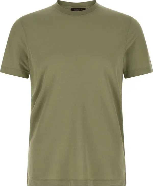 Bicolor Cotton T-Shirt
