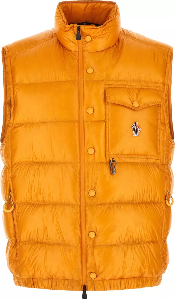 Bicolor Polyester Sleeveless Jacket