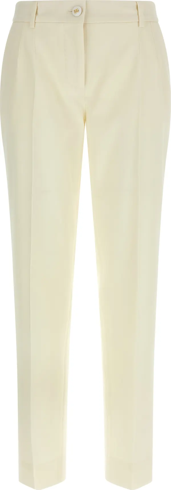 White Virgin Wool Dress Pants