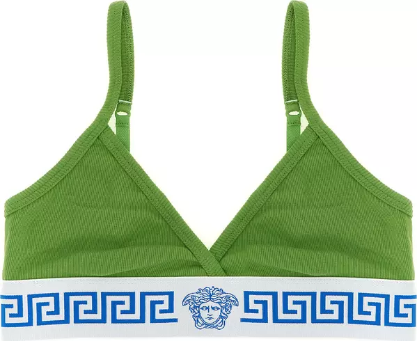 Bicolor Cotton Bra