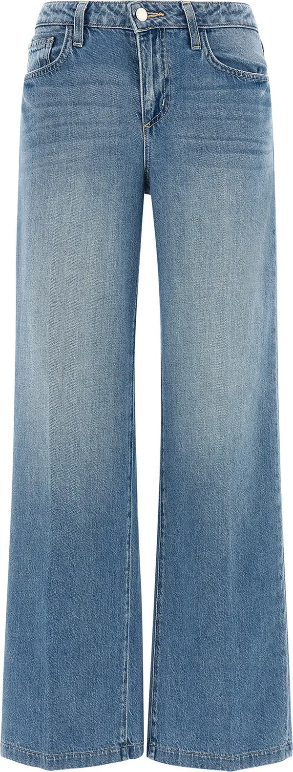 Blue Cotton Jeans Denim