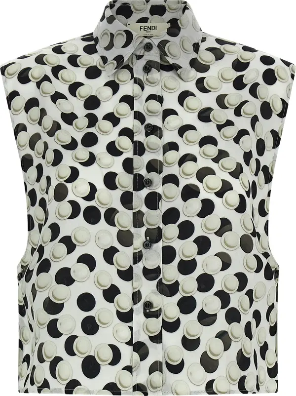 Multicolor Silk Pattern Shirt