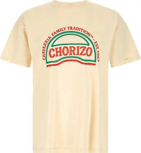 Beige Cotton T-Shirt