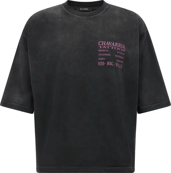 Black Cotton T-Shirt