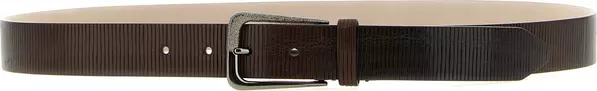 Brown Leather Regular Belt