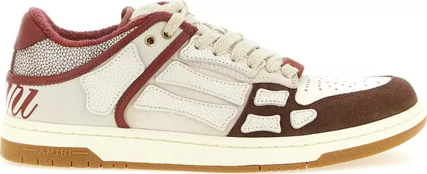 Multicolor Bovine Leather Low Top Sneakers