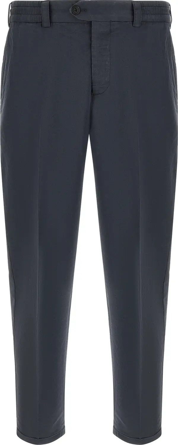 Blue Linen Pants