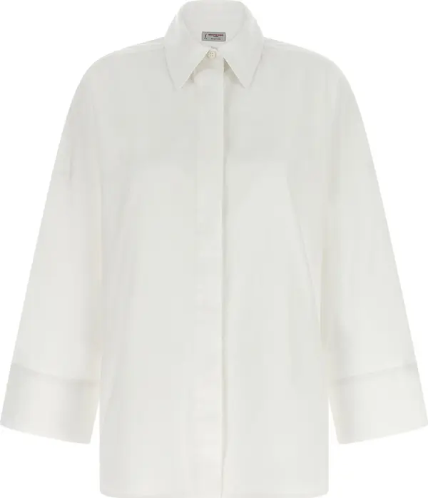 White Cotton Blouse