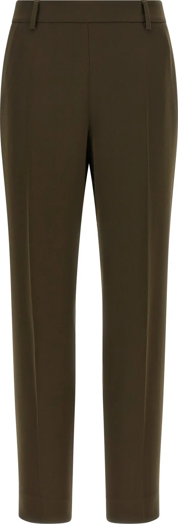 Bicolor Triacetate Casual Pants