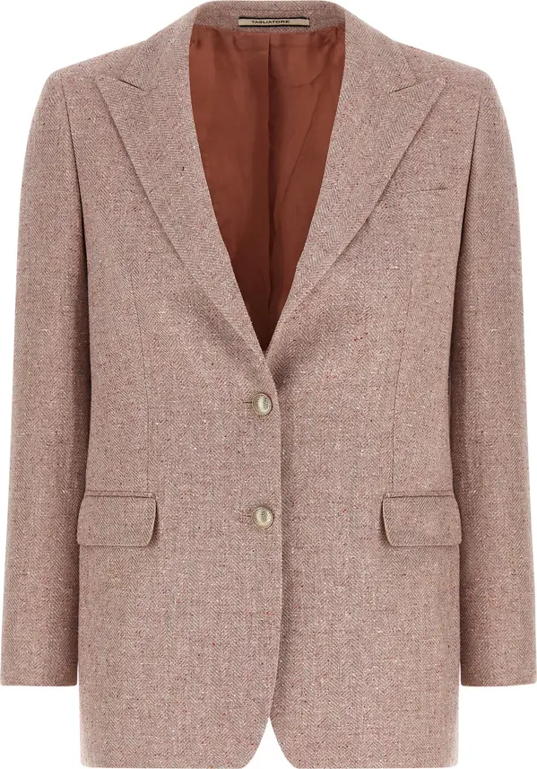 Multicolor Cotton Blazer