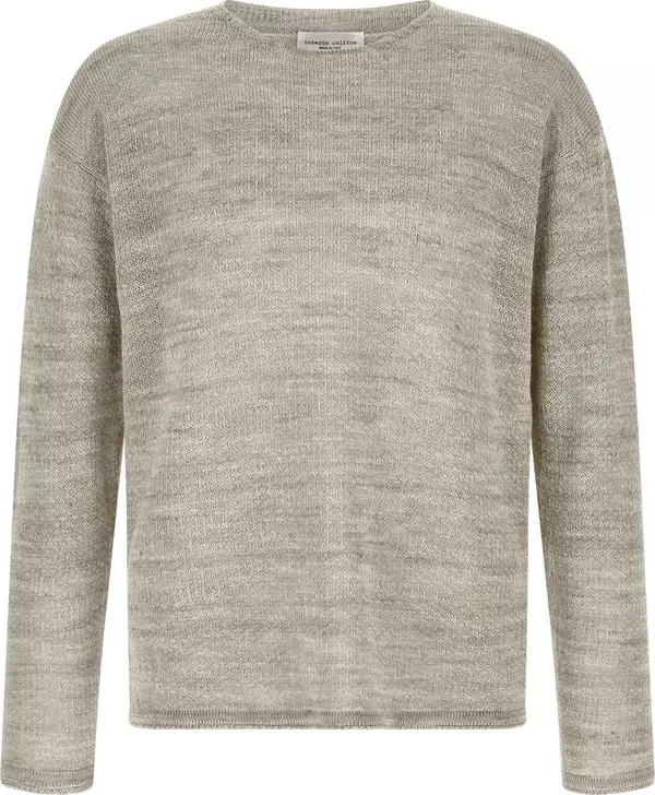 Gray Cotton Cardigan