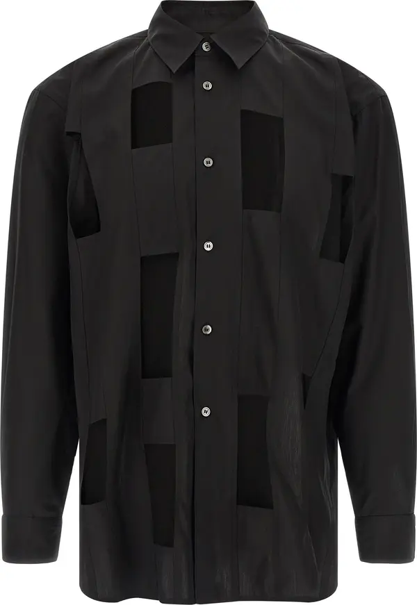 Black Cotton Blouse