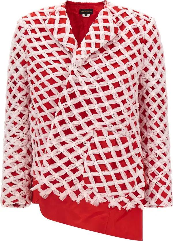 Multicolor Polyester Blazer