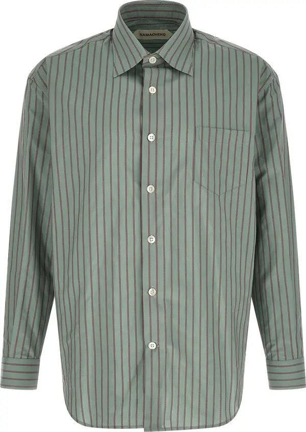 Blue Cotton Blouse