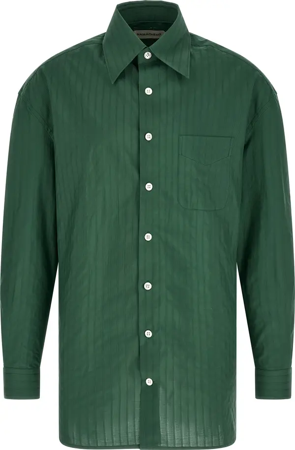 Bicolor Cotton Blouse