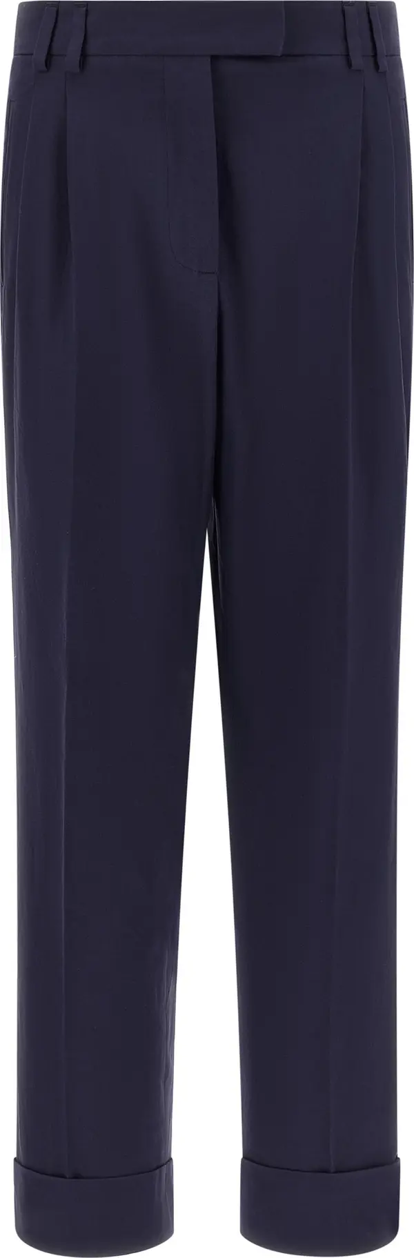 Blue Cotton Pants