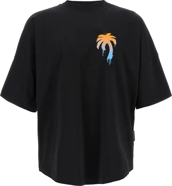 Black Cotton T-Shirt