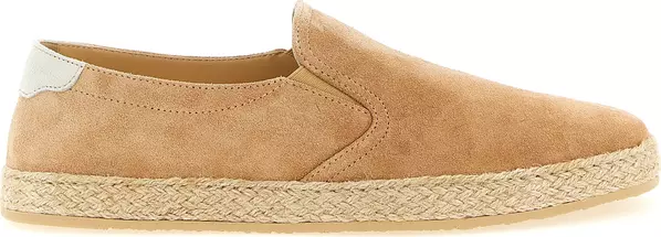 Beige Calfskin Espadrilles