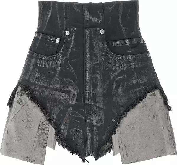 Brown Cotton Bermuda Shorts