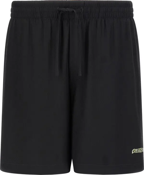 Black Silk Bermuda Shorts