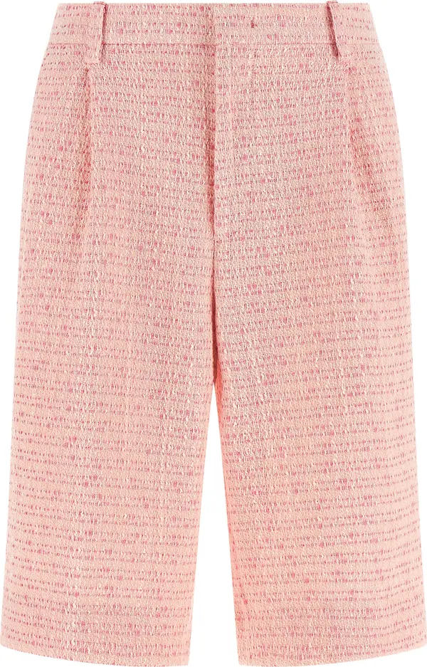 Multicolor Cotton Bermuda Shorts