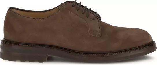 Brown Calf Leather Bos Taurus Oxfords And Derbies
