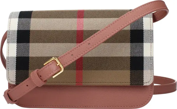 Beige Fabric Clutch Bag
