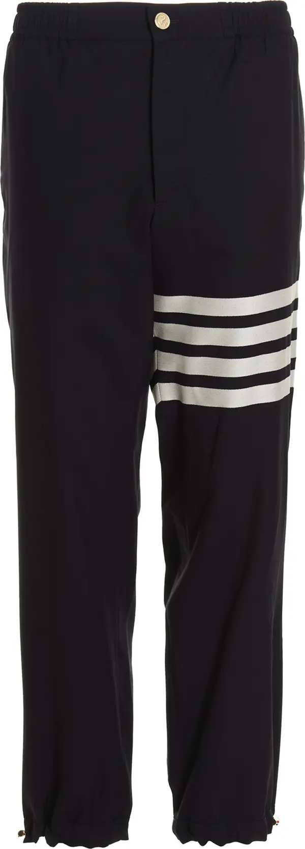 Blue Wool Athletic Pants