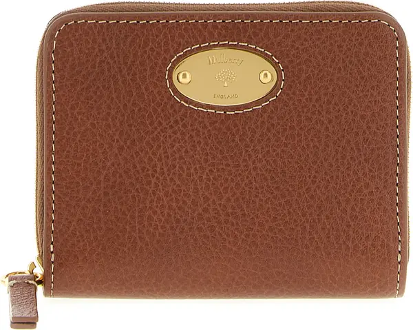 Brown Bovine Leather Cardholder