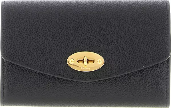 Black Bovine Leather Cardholder