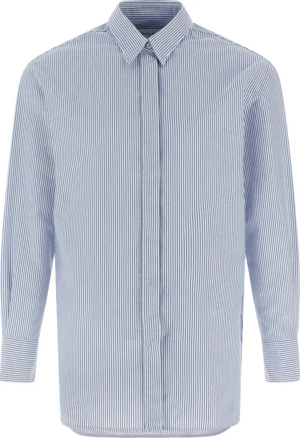 Blue Cotton Blouse