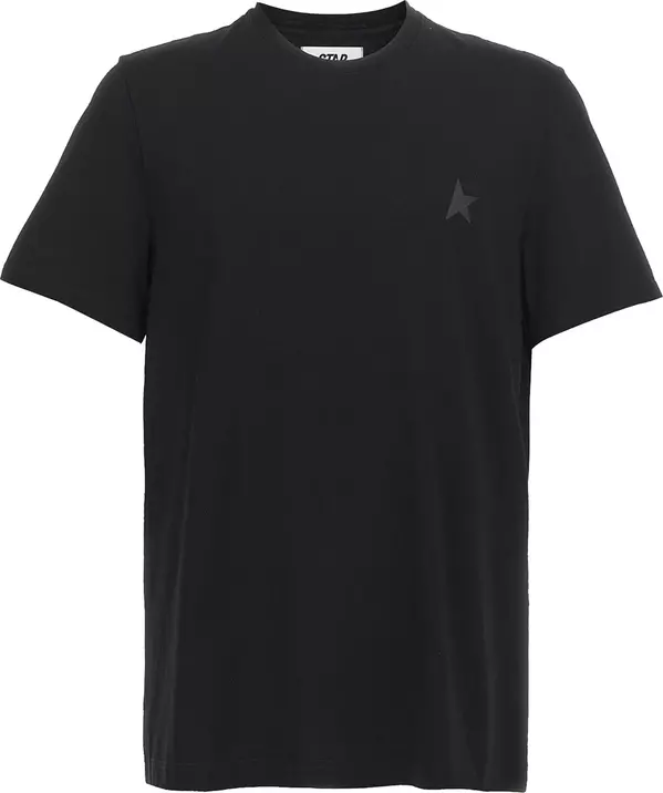 Black Cotton T-Shirt