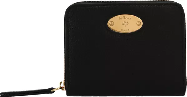 Black Bovine Leather Cardholder