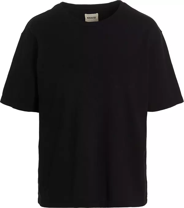 Black Cotton T-Shirt