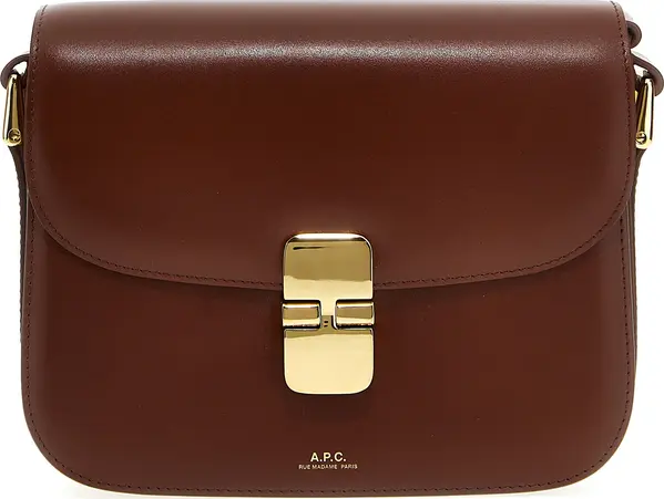 Brown Cowhide Crossbody Bag