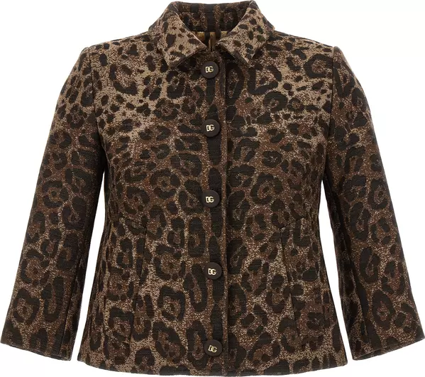 Brown Virgin Wool Blazer