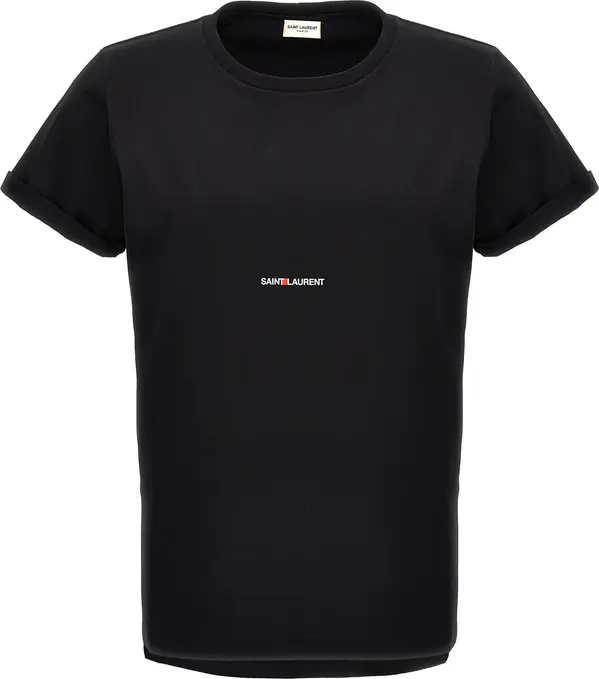 Black Cotton T-Shirt
