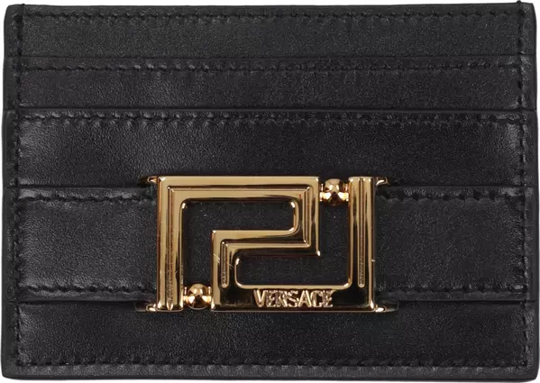 Black Leather Cardholder
